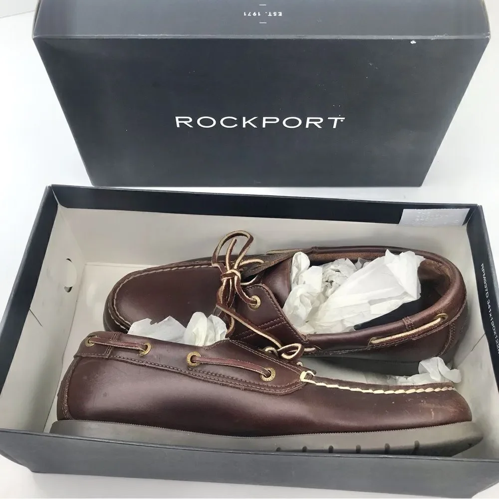 Rockport brown leather